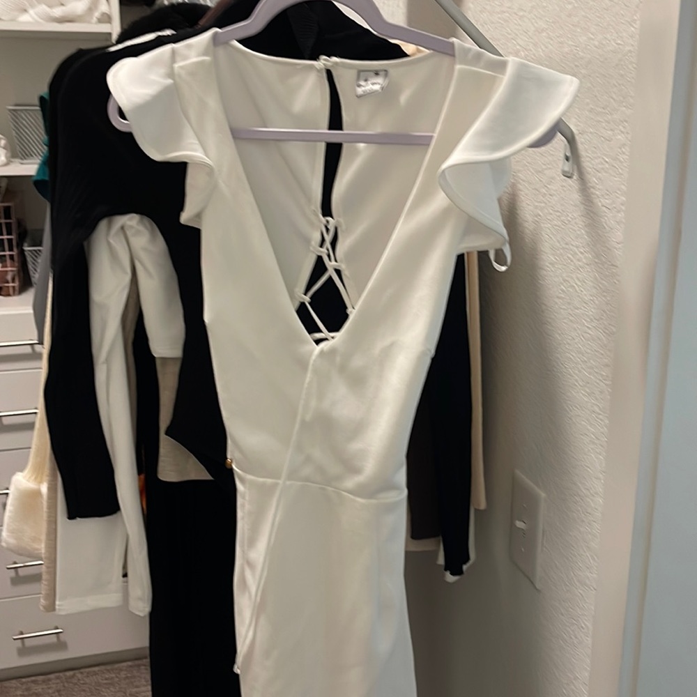 White dress worn once